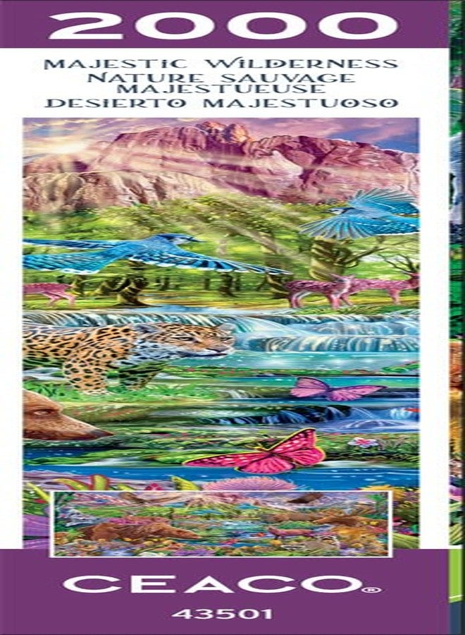 سيكو أحجية الصور المقطوعة Ceaco - Majestic Wilderness - 2000 قطعة - Image 5